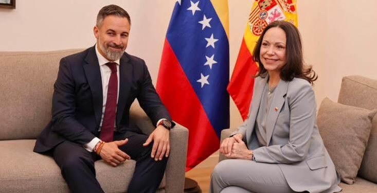 Santiago Abascal se ofrece a acompañar a María Corina Machado en su retorno a Venezuela (VIDEO)